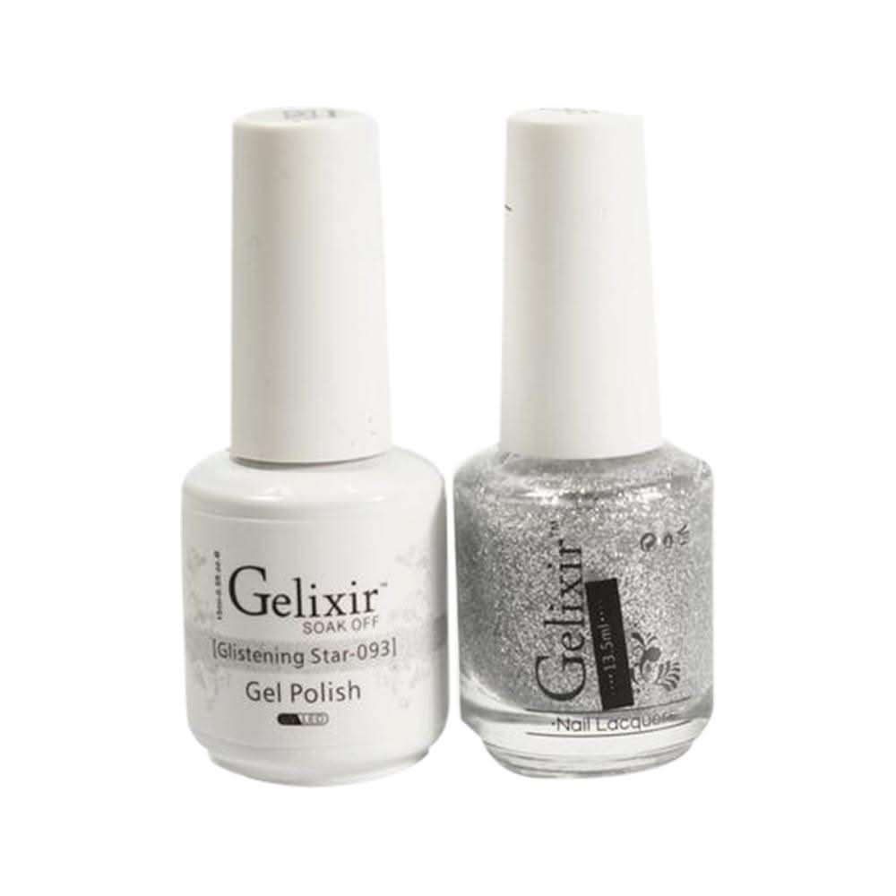  Gelixir Gel Nail Polish Duo - 093 - Glistening Star by Gelixir sold by DTK Nail Supply