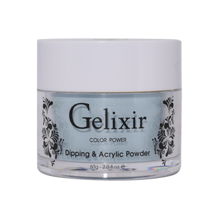  Gelixir Acrylic & Powder Dip Nails 097 Metallic Ocean - Glitter, Blue Colors by Gelixir sold by DTK Nail Supply