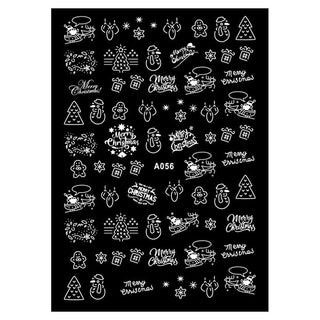  3D Winter Nail Art Stickers A056W by OTHER sold by DTK Nail Supply