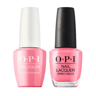  OPI Gel Nail Polish Duo - A68 Kiss Me I'm Brazilian by OPI sold by DTK Nail Supply