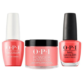  OPI 3 in 1 - A69 Live.Love.Carnaval - Dip, Gel & Lacquer Matching by OPI sold by DTK Nail Supply