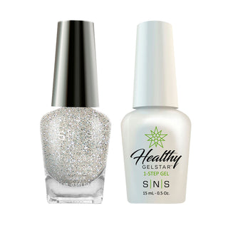  SNS Gel Nail Polish Duo - AN08 Snowbasin - Glitter Colors by SNS sold by DTK Nail Supply
