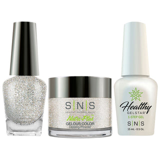  SNS 3 in 1 - AN08 Snowbasin Gelous - Dip, Gel & Lacquer Matching by SNS sold by DTK Nail Supply