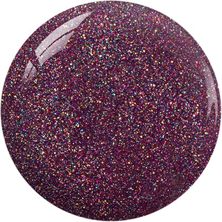 SNS Gel Nail Polish Duo - AN19 Sugared Aubergine - Glitter Colors by SNS sold by DTK Nail Supply