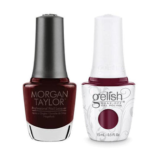  Gelish GE 185 - A Touch of Sass - Gelish & Morgan Taylor Combo 0.5 oz by Gelish sold by DTK Nail Supply