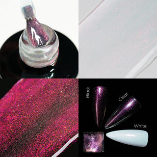 LDS 12 Call me Plummy - Gel Polish 0.5 oz - Aurora Top Coat by LDS sold by DTK Nail Supply