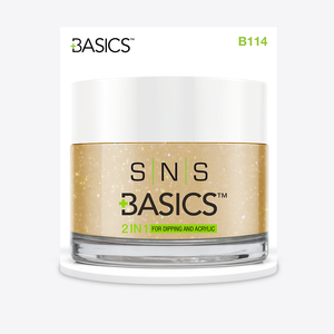  SNS Basics Dipping & Acrylic Powder - Basics 114 by SNS Basic sold by DTK Nail Supply