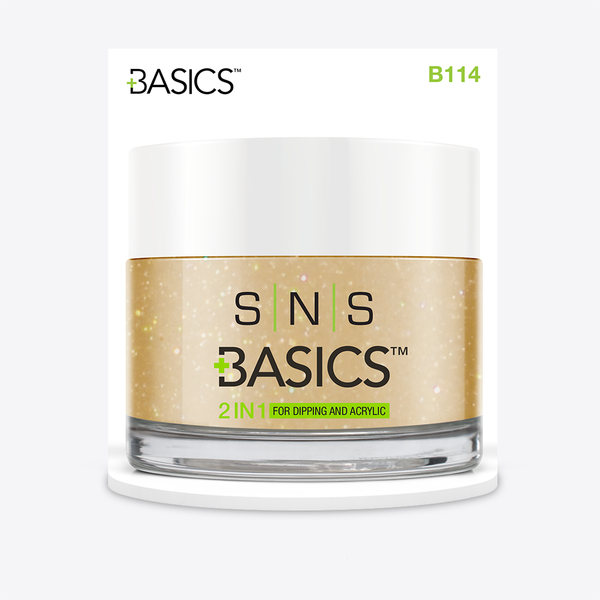  SNS Basics Dipping & Acrylic Powder - Basics 114 by SNS Basic sold by DTK Nail Supply