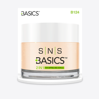  SNS Basics Dipping & Acrylic Powder - Basics 124 by SNS Basic sold by DTK Nail Supply