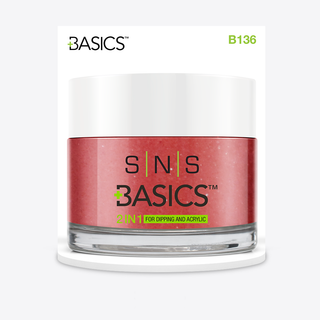  SNS Basics Dipping & Acrylic Powder - Basics 136 by SNS Basic sold by DTK Nail Supply
