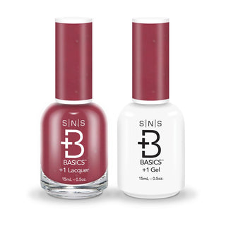  SNS Basics 143 - Gel Polish & Matching Nail Lacquer Duo Set - 0.5oz by SNS Basic sold by DTK Nail Supply