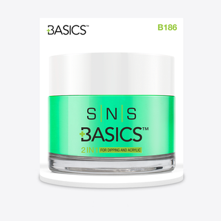 SNS Basics Dipping & Acrylic Powder - Basics 186 by SNS sold by DTK Nail Supply