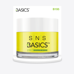  SNS Basics Dipping & Acrylic Powder - Basics 195 by SNS Basic sold by DTK Nail Supply