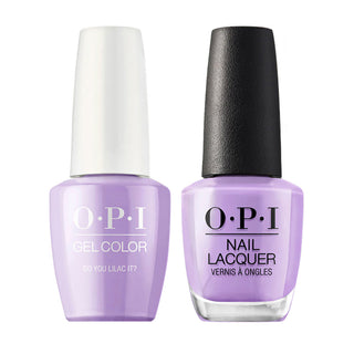  OPI Gel Nail Polish Duo - B29 Do You Lilac It? - Purple Colors by OPI sold by DTK Nail Supply