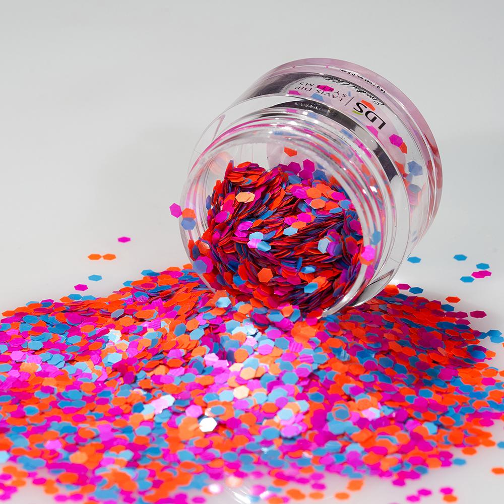  LDS Glitter Nail Art - DBD01 0.5 oz by LDS sold by DTK Nail Supply
