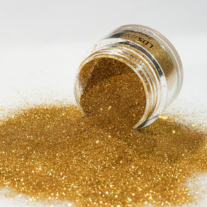  LDS Holographic Fine Glitter Nail Art - 0.5oz DB21 Golden by LDS sold by DTK Nail Supply
