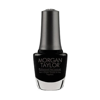  Morgan Taylor 830 - Black Shadow - Nail Lacquer 0.5 oz - 3110830 by Gelish sold by DTK Nail Supply