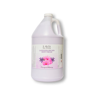  LAVIS - Lavender Orchid - Body Cream - 1 gallon by LAVIS NAILS sold by DTK Nail Supply