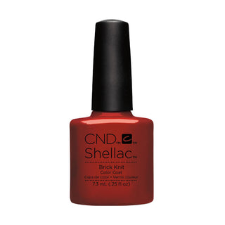  CND Shellac Gel Polish - 005CL Brick Knit - Red Colors by CND sold by DTK Nail Supply