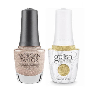  Gelish GE 837 - Bronzed - Gelish & Morgan Taylor Combo 0.5 oz by Gelish sold by DTK Nail Supply