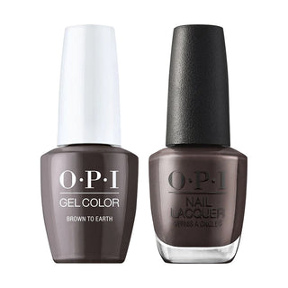  OPI Gel Nail Polish Duo - F04 Brown To Earth by OPI sold by DTK Nail Supply