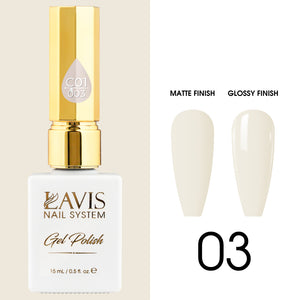 LAVIS C01 - 003 - Gel Polish 0.5 oz - Whimsical Collection by LAVIS NAILS sold by DTK Nail Supply