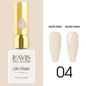 LAVIS C01 - 004 - Gel Polish 0.5 oz - Whimsical Collection by LAVIS NAILS sold by DTK Nail Supply