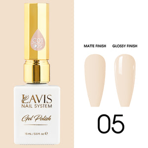 LAVIS C01 - 005 - Gel Polish 0.5 oz - Whimsical Collection by LAVIS NAILS sold by DTK Nail Supply