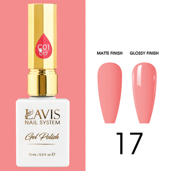 LAVIS C01 - 017 - Gel Polish 0.5 oz - Whimsical Collection by LAVIS NAILS sold by DTK Nail Supply