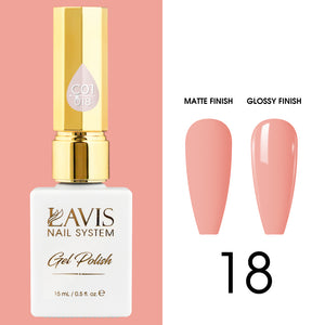 LAVIS C01 - 018 - Gel Polish 0.5 oz - Whimsical Collection by LAVIS NAILS sold by DTK Nail Supply