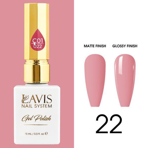 LAVIS C01 - 022 - Gel Polish 0.5 oz - Whimsical Collection by LAVIS NAILS sold by DTK Nail Supply