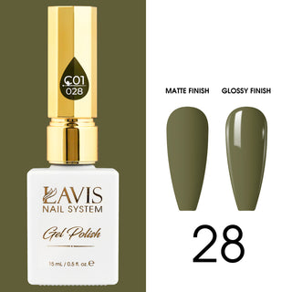  LAVIS C01 - 028 - Gel Polish 0.5 oz - Whimsical Collection by LAVIS NAILS sold by DTK Nail Supply