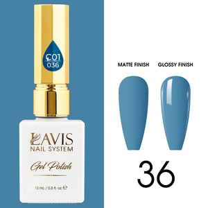LAVIS C01 - 036 - Gel Polish 0.5 oz - Whimsical Collection by LAVIS NAILS sold by DTK Nail Supply