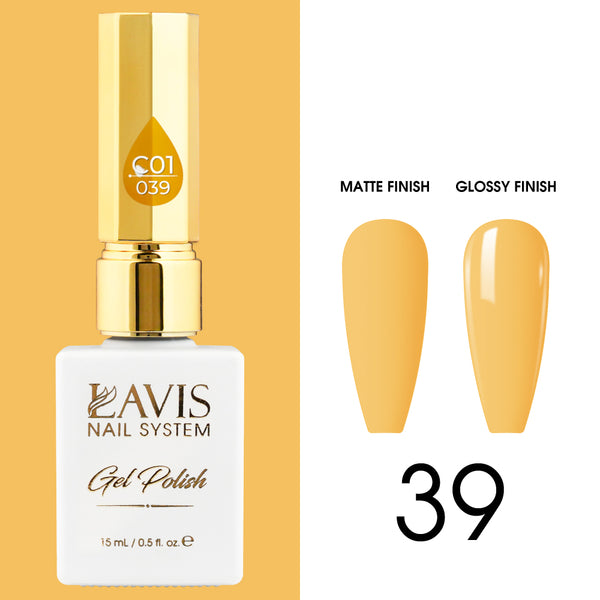 LAVIS C01 - 039 - Gel Polish 0.5 oz - Whimsical Collection by LAVIS NAILS sold by DTK Nail Supply