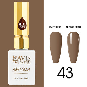 LAVIS C01 - 043 - Gel Polish 0.5 oz - Whimsical Collection by LAVIS NAILS sold by DTK Nail Supply