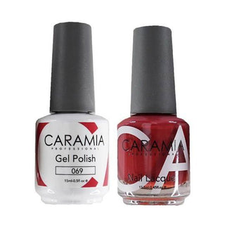  Caramia Gel Nail Polish Duo - 069 Brown Colors by Caramia sold by DTK Nail Supply