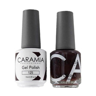  Caramia Gel Nail Polish Duo - 125 Brown Colors by Caramia sold by DTK Nail Supply