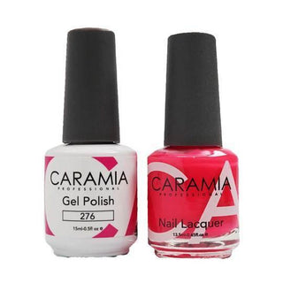  Caramia Gel Nail Polish Duo - 276 Pink Neon Colors by Caramia sold by DTK Nail Supply