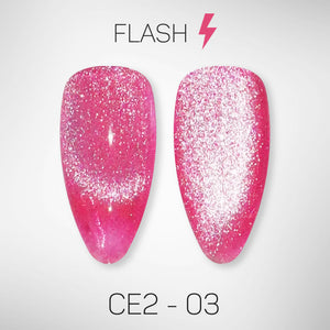 LAVIS Cat Eyes CE2 - 03 - Gel Polish 0.5 oz - Under The Sea Collection by LAVIS NAILS sold by DTK Nail Supply