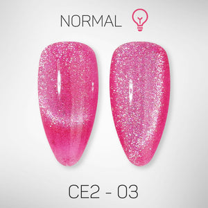 LAVIS Cat Eyes CE2 - 03 - Gel Polish 0.5 oz - Under The Sea Collection by LAVIS NAILS sold by DTK Nail Supply