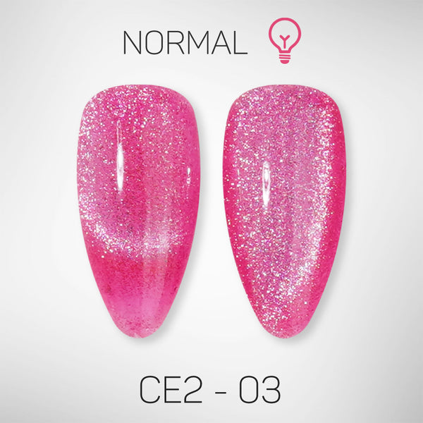LAVIS Cat Eyes CE2 - 03 - Gel Polish 0.5 oz - Under The Sea Collection by LAVIS NAILS sold by DTK Nail Supply