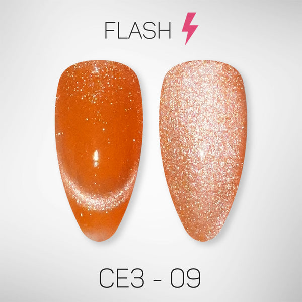LAVIS Cat Eyes CE3 - 09 - Gel Polish 0.5 oz - Tropical Candy Collection by LAVIS NAILS sold by DTK Nail Supply