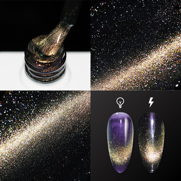 LAVIS Cat Eyes CE4 - 01 - Gel Polish 0.5 oz - Fairy Tale Collection by LAVIS NAILS sold by DTK Nail Supply
