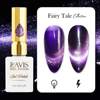  LAVIS Cat Eyes CE4 - 04 - Gel Polish 0.5 oz - Fairy Tale Collection by LAVIS NAILS sold by DTK Nail Supply