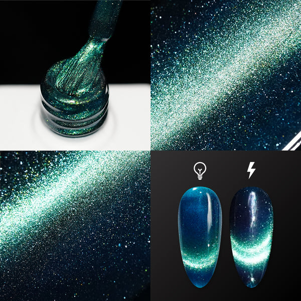 LAVIS Cat Eyes CE4 - 09 - Gel Polish 0.5 oz - Fairy Tale Collection by LAVIS NAILS sold by DTK Nail Supply