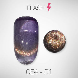 LAVIS Cat Eyes CE4 - 01 - Gel Polish 0.5 oz - Fairy Tale Collection by LAVIS NAILS sold by DTK Nail Supply