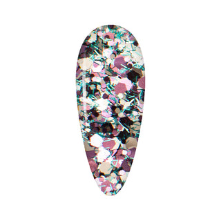  LDS Confetti Glitter Nail Art - 0.5oz CF04 Moon Prism by LDS sold by DTK Nail Supply