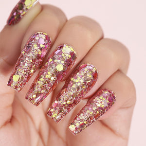  LDS Holographic Chunky Glitter Nail Art - 0.5oz DCG04 by LDS sold by DTK Nail Supply