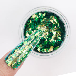  LDS Chameleon Glitter Nail Art - CL01 - Emerald - 0.5 oz by LDS sold by DTK Nail Supply