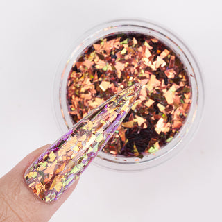  LDS Chameleon Glitter Nail Art - CL03 - Fool’s Gold - 0.5 oz by LDS sold by DTK Nail Supply